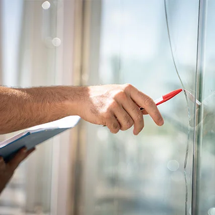 broken glass repair in Country Walk, FL