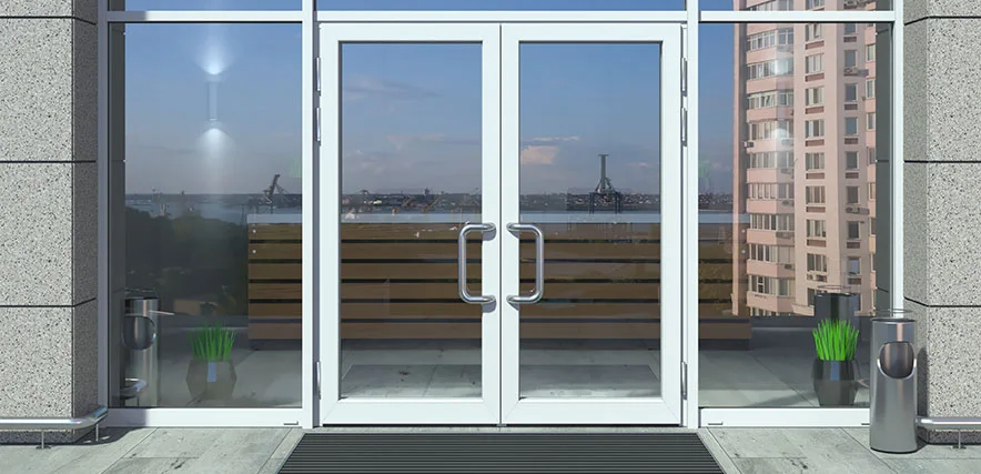 storefront glass repair in Country Walk, FL